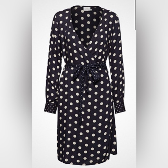 Kaffe Wrap Around Dress - Picture 5 of 5